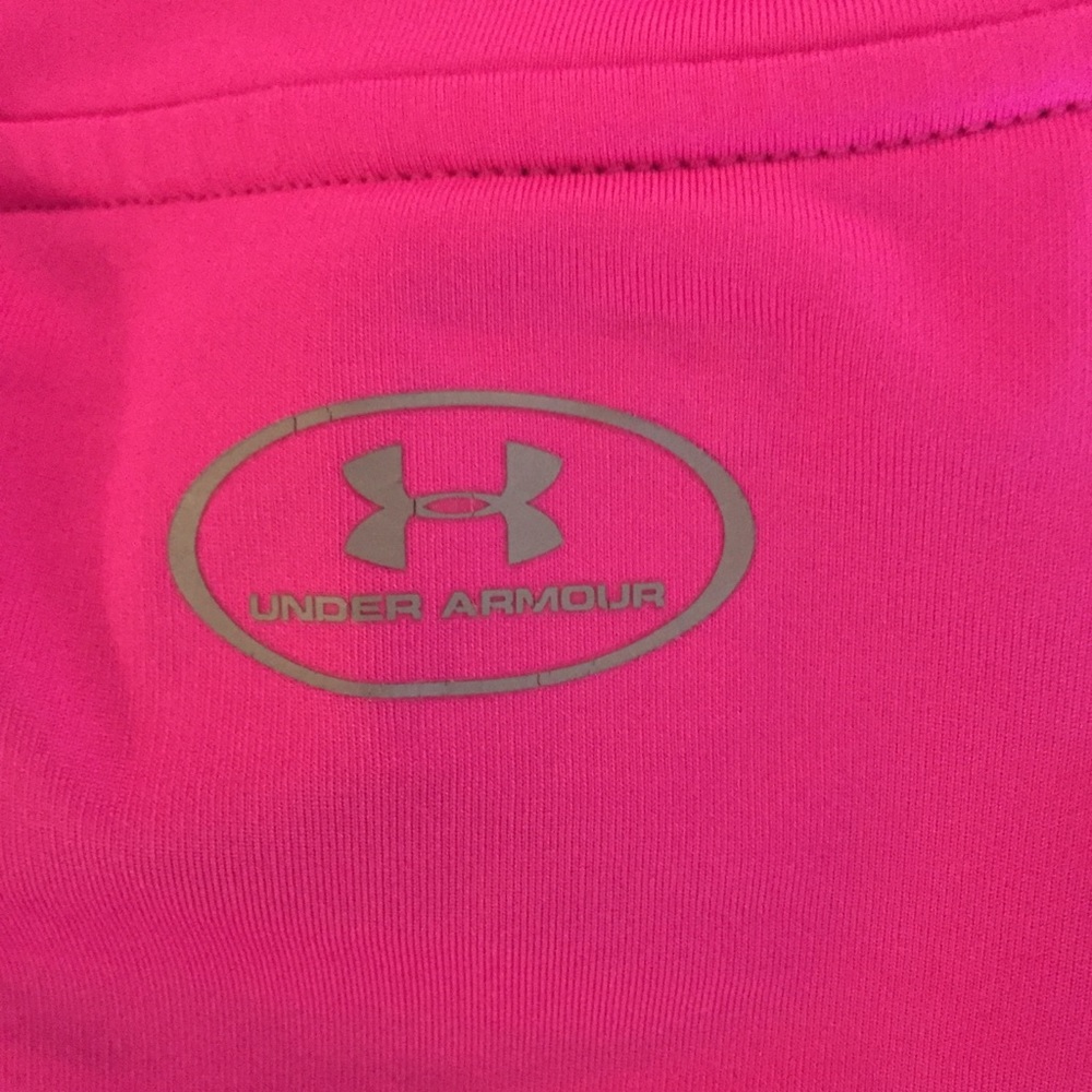 Under Armour Pink Long Sleeve Tee - Girls - Picture 7 of 8